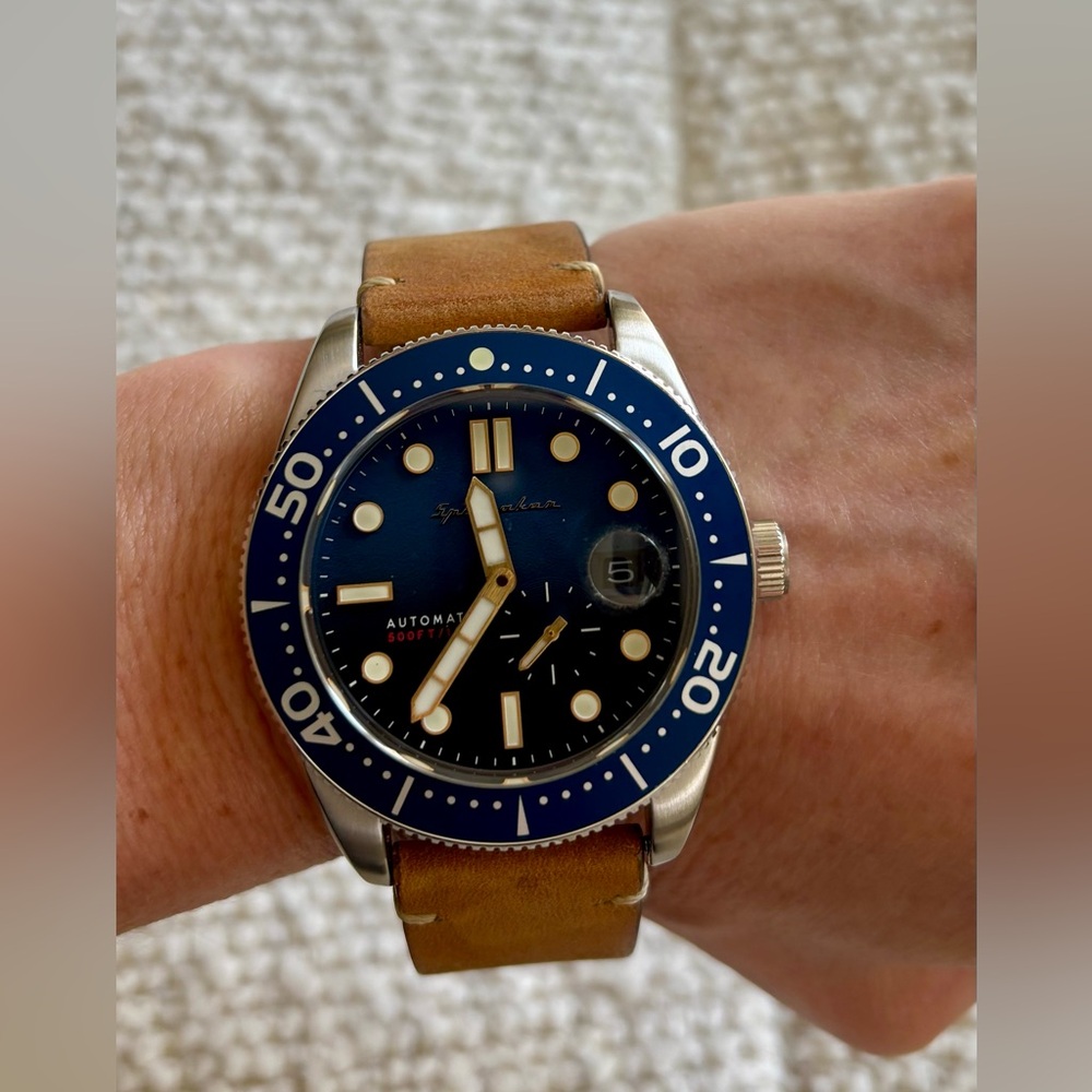 Spinnaker Croft Automatic Watch, 43 mm, 15 atm, SP-5058-08. Good condition!